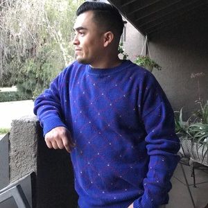 Blue Vintage IZOD Sweater